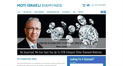 Desktop Screenshot of moti-israeli-diamonds.com