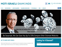 Tablet Screenshot of moti-israeli-diamonds.com